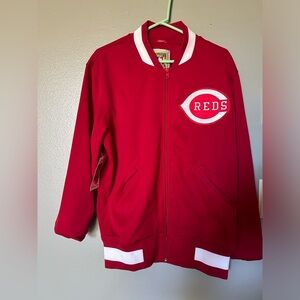 Cincinnati Reds Mitchell Ness track jacket